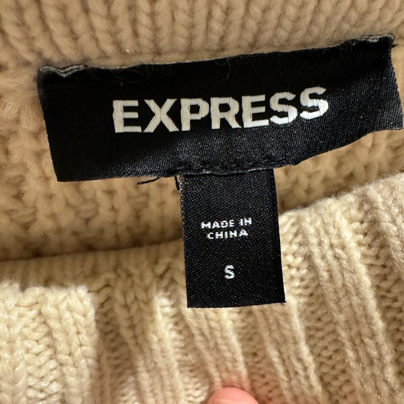 Express Off-Shoulder Sweater - Picture 3 of 5